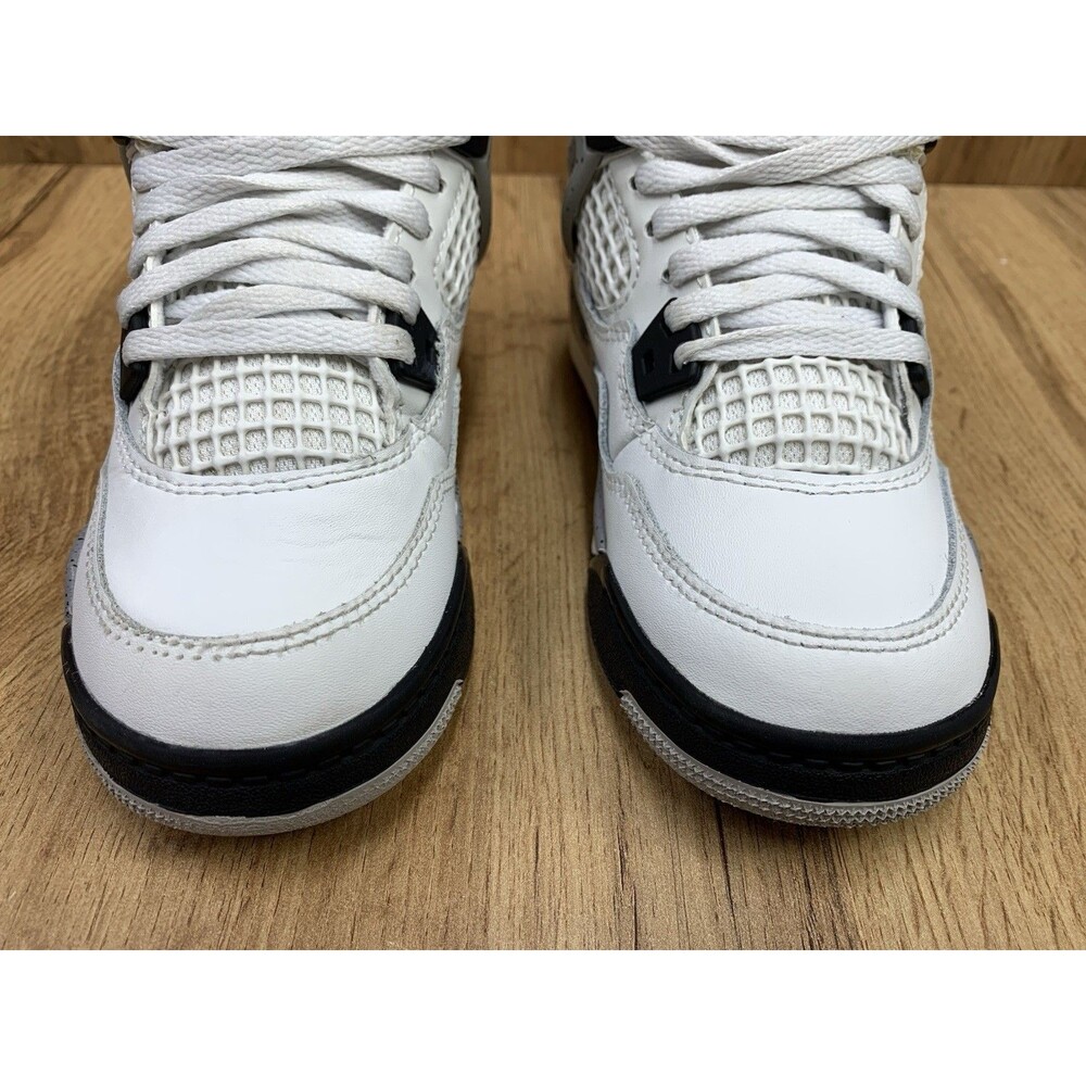 Nike Air Jordan 4 Retro TD White Cement IB4388-100 Toddler Kids Size 11C Shoes - Picture 6 of 12